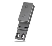 Cerniere per porte doccia in vetro Glass Door Hinge Pivot Hinge Stainless Steel Suitable for 8-12mm Glass 90 Degree Opening(Gray Black)