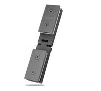 Cerniere per porte doccia in vetro Glass Shower Door Hinges Pivot Hinge 304 Stainless Steel 180 Degree 8-12mm Multicolor(Gray Black)