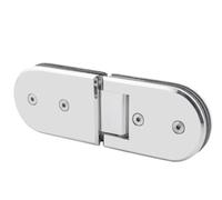 Cerniere per porte doccia in vetro Stainless steel glass door hinge, 90-180 degrees, suitable for 8-12 mm glass(180 Degree Glass to Glass)