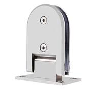 Cerniere per porte doccia in vetro Stainless steel glass door hinge, 90-180 degrees, suitable for 8-12 mm glass(90 Degree Wall to Glass)