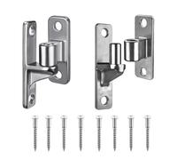 Cerniere per porte in legno, 17 x 15 x 5 cm Driveway Entry Hardware, Thickened Metal Structural Support, Livestock Pen Supply, Easy Mounting Multi Hole Design, Suitable for Garden Ranch Fences