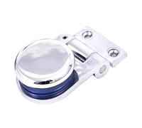 Cerniere per Porte in Vetro 2 pezzi/lotto 90 180 gradi cerniera for box doccia in zinco senza cornice in vetro decorativa a mortasa copertura rotonda cromata for mobili(Silver Unilateral-2)