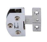 Cerniere Per Porte In Vetro 4 pezzi cerniere for ante di armadietti in vetro con foro apertura libera for vetrine girevoli for ferramenta(6.5x6cm)