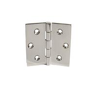Cerniere per porte in vetro a 90 gradi, Cerniera for porta 'armadio da 6 pezzi, cerniera quadrata spessa, cerniere a fogli mobili in acciaio inossidabile, robuste e resistenti