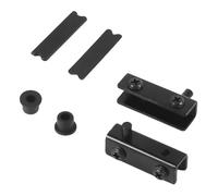 Cerniere per porte in vetro nascoste Morsetti angolari per armadietti Cerniere per porte in acciaio resistenti alla corrosione Sneak per case e armadio da ufficio