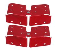 Cerniere per Scala Pieghevole in Lega di Alluminio, 2 Pezzi Rosso