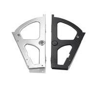 Cerniere per scarpiere, 1 paio di cerniere for cassetti for scarpe spesse, telaio ribaltabile, supporto girevole for carichi pesanti B strato(Black 3 Layer)