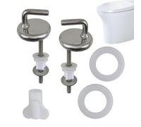 Cerniere Per Sedili WC In Acciaio Inossidabile - Kit Di Fissaggio Per Coperchio Ponderato, Parti Di Ricambio | Design Della Struttura Stabile E Durevole, Strumento Per Toilette Pubblica Per La Casa De
