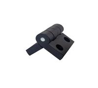 Cerniere piccole da 10 pezzi in plastica nera con cuscinetto for porta, cassetto dell'armadio, portagioie, cerniera in ABS for ferramenta for mobili(40x40)