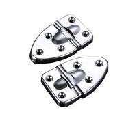 Cerniere pieghevoli for valigie da volo, compatibili con mobili, scatole, attrezzi, legno, vino, 64 * 40 mm, fondo piatto, 5 fori, decorazione