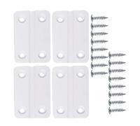 Cerniere refrigeranti - Parti di ricambio per scatola del ghiaccio, kit di riparazione, hardware di montaggio resistente, coppia di cerniere resistenti con viti incluse per un fissaggio rapido e