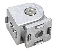 Cerniere regolabili, cerniere di chiusura for porte, 2 pezzi, connettore a giunto girevole flessibile, cerniera in alluminio pressofuso for profili estrusi in serie 20, 30, 40 e 45(2020)