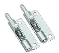 Cerniere rimovibili per porte, 2 pezzi, in acciaio al carbonio, telescopiche per porta dell'armadio, cerniere regolabili a chiusura automatica (destra)