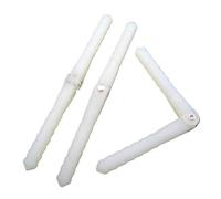 Cerniere rotonde e appuntate con perno leggero da 20 pezzi D2,5xL43xW10mm D4,5xL67xW12mm compatibili con parti di aeromodellismo modello di aeroplani RC(D2.5XL43XW10MM 20PCS)