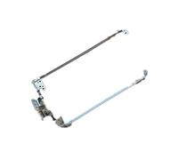 Cerniere schermo LCD per laptop Asse per DELL Inspiron M501R Argento