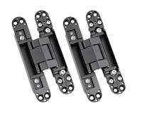 Cerniere Scomparsa Porte 2 pezzi di accessori for mobili con cerniera for porta in legno nascosta, pieghevole regolabile, forma, capacità portante