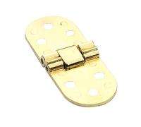 Cerniere Scomparsa Porte 4 pezzi di cerniera invisibile da 180 gradi for porta dell'armadio in lega, nascosta for tavolo pranzo con foro, accessori for mobili e casa(Gold)