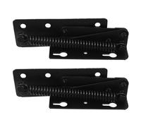 Cerniere Supporto Coperchio 2 pezzi cerniera a molla tavolino da caffè sollevamento superiore hardware angolo mobile porta a ribalta e cerniere su nero