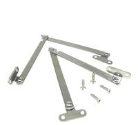 Cerniere Supporto Coperchio 2 pezzi in acciaio inox pieghevole tirante porta mobile sollevamento supporto hardware armadi cerniere espositore aste