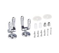 CERNIERE UNIVERSALI AD ESPANSIONE CROMATE PER SEDILI WC Cromo