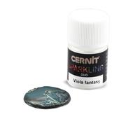CERNIT CE6130002002C - Polvere colorata effetto iridescente, viola fantasy, può essere miscelato, barattolo 2 g