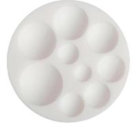 CERNIT CE95119C - Stampo in silicone per pasta polimerica e autoindurente, in silicone ultra flessibile, diametro 7 cm