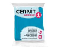 Cernit Numero Uno Argilla, Polymero, Blu Turchese, 63x5.61x1.61 cm