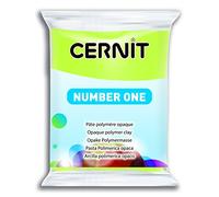 Cernit Numero Uno Argilla, Polymero, Verde Lime, 66x5.64x1.64 cm