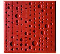 CERNIT Piastra di consistenza, colore rosso, unica