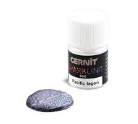 CERNIT Polvere colorata a effetto, Duo Pacific Lagoon, unica
