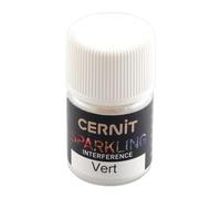 CERNIT Polvere colorata a effetto, verde interferenza, unica