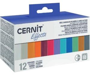 Cernit Polymer Clay Kit Argilla polimerica Effects 12 x 25 g