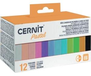 Cernit Polymer Clay Kit Argilla polimerica Pastel 12 x 25 g