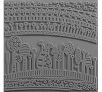 Cernit Texture Plate, Grigio, Taglia Unica