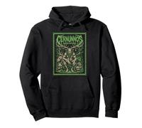 Cernunnos Cornuto Divoratore Foresta Dio Celtica Mitologia Felpa con Cappuccio