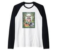 Cernunnos Divinità cornuta pagana dei tarocchi della foresta celtica Maglia con Maniche Raglan