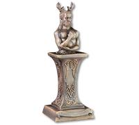 Cernunnos Statuina - Busto Cornuto Dio - Wicca Figura Altare Altare Magie