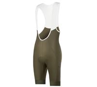 CEROTIPOLAR Ciclismo Bibs Uomo, Lunga Distanza Pad Bici Biking Bib Pantaloncini UPF50+, Verde oliva, 4X-Large