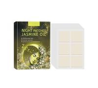 Cerotti a base di erbe al magnesio per il relax notturno - Adesivi lenitivi per aromaterapia per il corpo per il comfort della buonanotte (gelsomino)