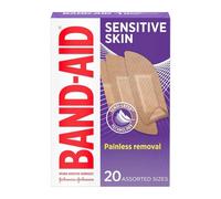 Cerotti Adesivi Per Pelli Sensibili Misure Assortite 20 Pezzi Di Band-Aid