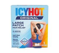 Cerotti Al Mentolo 5% Per Sollievo Dal Dolore Grandi 5 Ciascuno