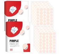Cerotti Anti-Brufoli per Trattamento Localizzato Cerotti Anti-Acne in Idrocolloide Punti Anti-Acne per Cura della Pelle Efficace Giorno & Notte Forma Rotonda Punti Invisibili per Brufoli 330 Cerotti
