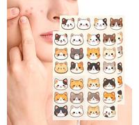 Cerotti Anti-Imperfezioni per il Viso | 20 Pezzi Cerotti a Forma di Gatto per Pelli Imperfette | per brufoli - per Uso Giorno e Notte, in Viaggio, Cura Quotidiana Uomo Donna