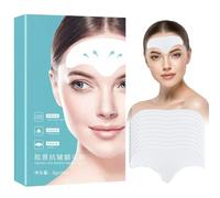 Cerotti Antirughe, 10 Pezzi Anti Wrinkle Patches, Cerotti per la Fronte Adesivo Antirughe il Viso, per Rassodare la Pelle Prevenzione Riduzione e Antietá per Una Pelle Più Giovane e Luminosa