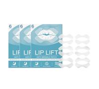 Cerotti antirughe per il lifting delle labbra, cura durante la notte, idratazione intensiva, liscia fine, riduce rughe e linee sottili, per tutti i tipi di pelle (18 pezzi)