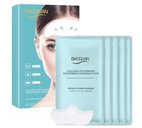 Cerotti Antirughe per La Fronte,10 Pezzi Cerotti Antirughe,5g Patches Antirughe,Maschera Antirughe Fronte Leviga le Linee Sottili e le Rughe Sulla Fronte per Una Pelle Più Giovane e Luminosa