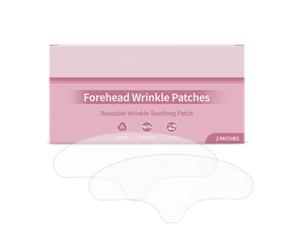 Cerotti antirughe sulla fronte, rimozione delle linee della fronte, prodotti per la cura della pelle, con idratanti e idratanti, non irritanti e delicati, 14 x 6 cm, per donne e uomini