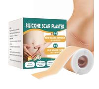 Cerotti Cicatrici Viso | Strisce Cicatrici In Silicone - Cerotti Riutilizzabili per Uomini Anziani Ustioni Riduzione Seno Cura Ferite