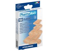 GIMA Cerotti Classici, assortiti 6 misure, 12 Scatole da 100 Pezzi (30 da 7x2, 20 da 4x1, 20 da 7x2, 4, 14 da 6x2, 6 da 3, 8x3, 8cm e 10 da diametro 2, 5cm)