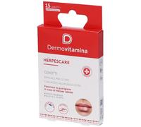 Cerotti Con Acido Ialuronico 0,5% Dermovitamina Herpescare 15 pz Cerot